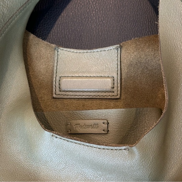 Madewell The Oversized Shopper Bag, Olive - Picture 8 of 10